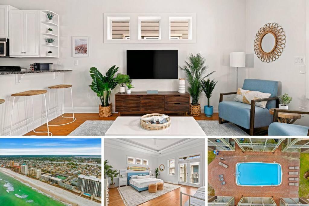 Crescent Moon Palace - A Luxury Home With Pool, Parking, Just Steps To The Beach Panama City Beach Esterno foto