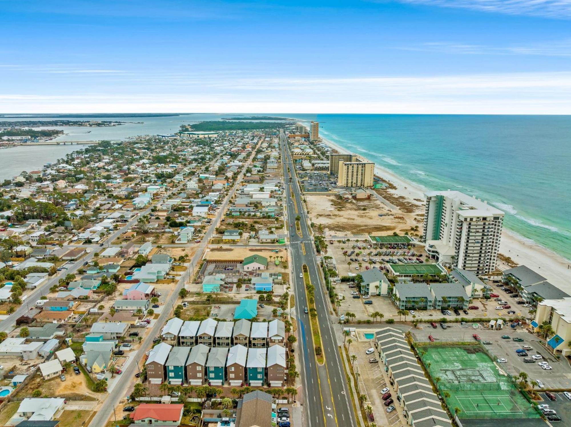 Crescent Moon Palace - A Luxury Home With Pool, Parking, Just Steps To The Beach Panama City Beach Esterno foto
