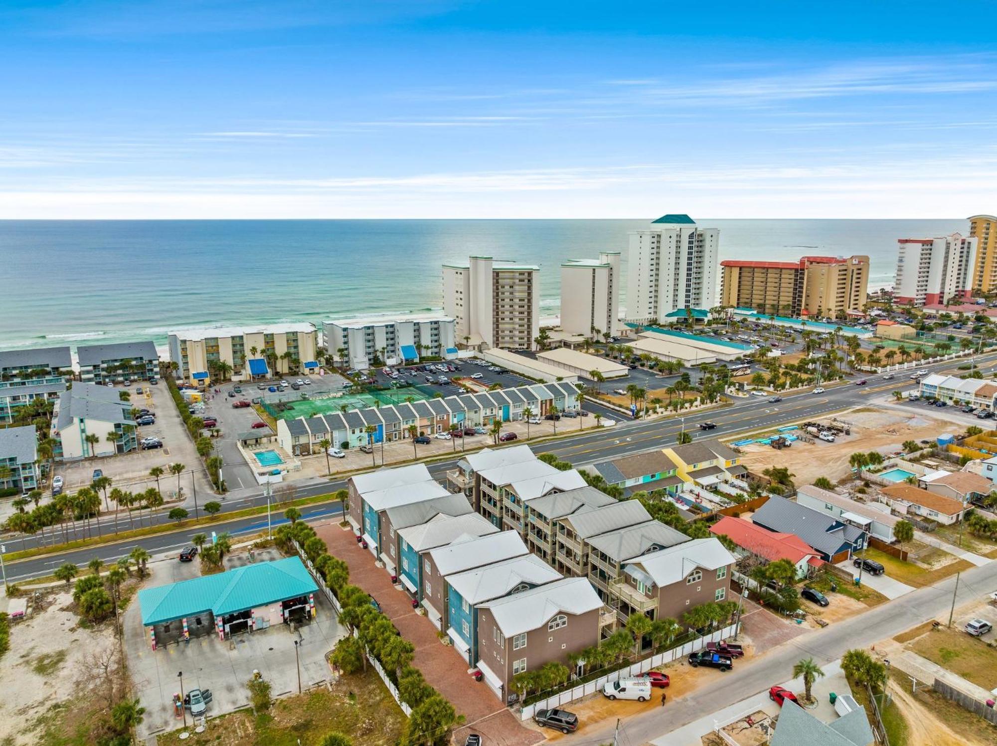 Crescent Moon Palace - A Luxury Home With Pool, Parking, Just Steps To The Beach Panama City Beach Esterno foto
