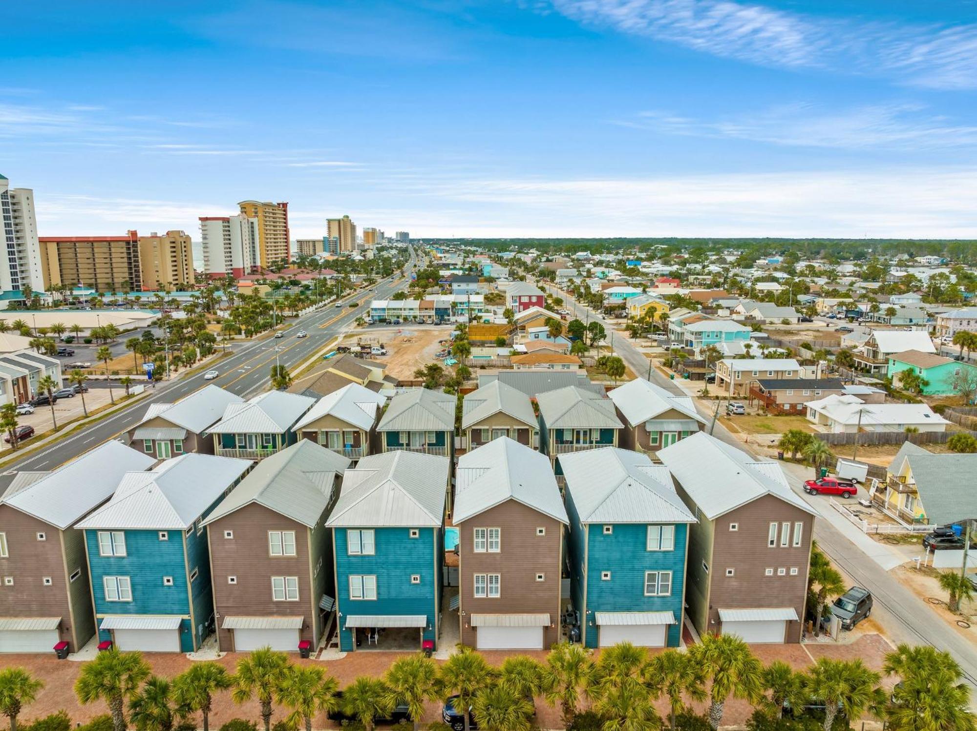 Crescent Moon Palace - A Luxury Home With Pool, Parking, Just Steps To The Beach Panama City Beach Esterno foto